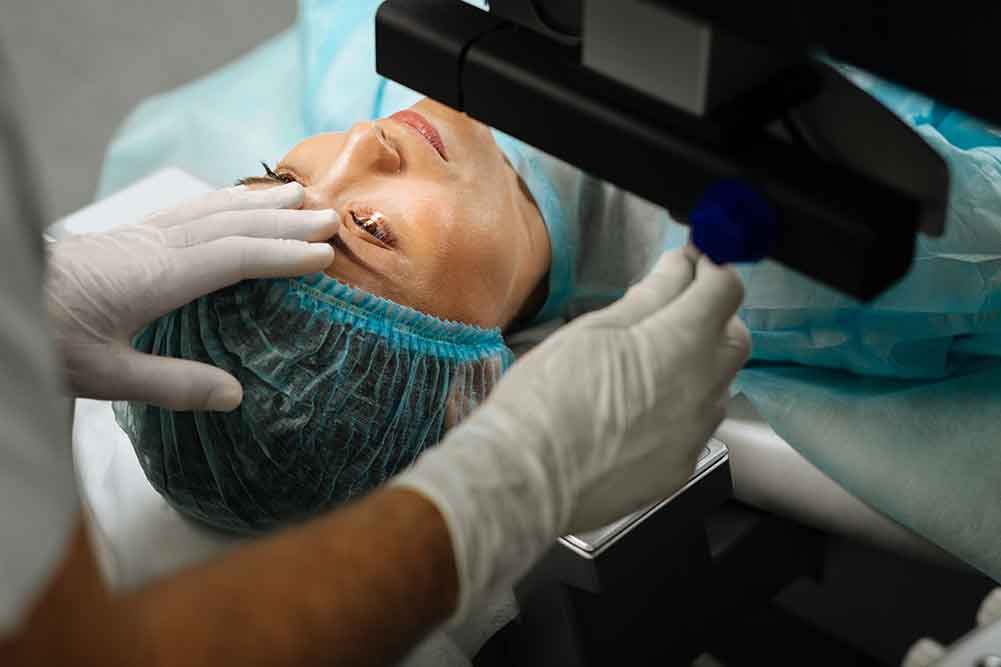 Lasik-Augenchirurgie